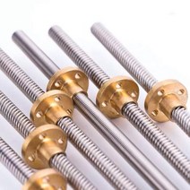3D프린터 CNC 3D 프린터 리드 나사 8mm 1mm THSL3008D 사다리꼴 Length1001000mm, 100mm+Pitch 1mm Lead 1mm