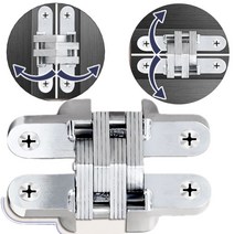 180도 매립형 도어 찬장 폴딩도어 정첩 캐비닛 슬라이딩 클램프 숨은힌지, 5호, 1개