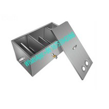 오일 물 분리기 주방 케이터링 필터 스테인레스 스틸 기름 탱크 상업용 H 하수, 03 Threeholes