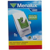menalux 1800 5팩 Durable Aflow Fresh Anti Odour Suitable for S-Bag UltraSilencer