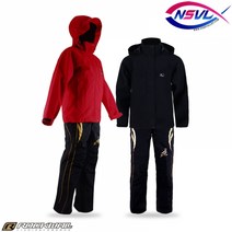 락크웰 여성 프리미엄 서플렉스 낚시복 블랙 레드, L