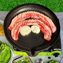 애니쿡 다용도구이판 삼겹살 곱창 막창 오리주물럭 5중코팅 불판, 1개, 중 34cm