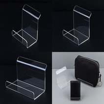 지갑진열대 투명아크릴진열대 핸드백진열대 아크릴받침대 아크릴진열대, 대