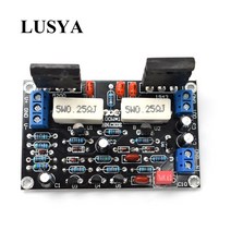 진공관앰프 블루투스 리시버 lusya 새 튜브 2sc5200+2sa1943 모노 채널 하이파이 오디오 증폭기 보드 100w dc 35v c1-001