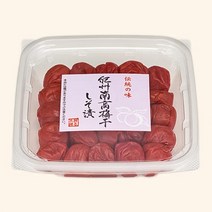 일본 우메보시 매실 장아찌 기슈 미나미 고우메 건초 절임 400g 저염