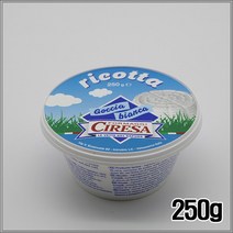 (냉장식품) 시레사 리코타 치즈 250g 업소용 식당용 식자재 소스 양념 대용량, 본상품선택, 애니옥션 본상품선택