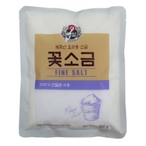 백설 꽃소금, 500g, 1개