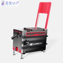 [용왕낚시] 낚시용 아이스박스 낚시아이스박스 아이스박스의자 LIANQIU 36L 낚시쿨러 아이스박스쿨러 옵션별 선택가능, 표준타입, 블랙&와이트
