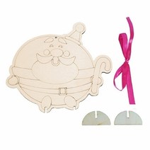 기타 크리스마스 우드팬시DIY_산타 100개