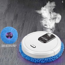로봇청소기 스마트 스마트 로봇 청소기 청소 걸레질 스마트 걸레 로봇 애견털제거청소기, 하얀
