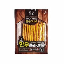 네츄럴EX 한우콜라겐 S 고단백 치석제거 식욕향상 껌간식, 6개