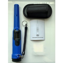 최신 LED 디스플레이 금속 탐지기 Pinpointer 핸드 헬드 핀 포인터 IP68 전체 방수 보물 사냥 도구 어린이, 01 파란