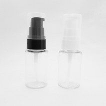 스윗바틀 화장품 펌프용기 20ml, 1개, 40ml 검정펌프