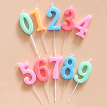 생일초 숫자초 파티초 컬러양초, 0번 숫자초