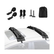 BASIKER 689533 카약 서프보드 스노우보드용 베이시커 유니버설 소프트 루프 랙 패드SUP 카누 사다리 타이다운 스트랩 보관 가방 포함