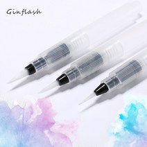 중국 서예 붓 브러시 ginflash refillable paint brush 잉크 펜, 120mm 3개
