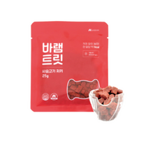 바램트릿 사슴고기 져키 10봉 강아지고양이, 25g, 사슴고기 저키 5봉