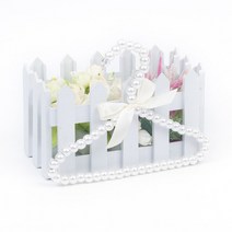 강아지옷장 5개/대 아기 옷 걸이 아이 애완 동물 진주 플라스틱 랙 강아지 미니, 03 White_02 2 set(10 pcs)