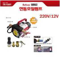 대경 전동오일펌프 DJO-35DC 12V 배터리용 오일펌프 물펌프 디젤/물겸용 석유펌프 자동로터리펌프 양수기 양수량33리터 배수펌퍼 모터 모타, DJO-35DC(12V용)