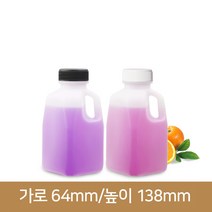 (PE용기)월드사각 350ml 38파이 노브릿지(A), 흰색 / 1개