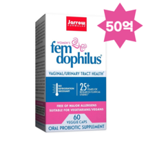 여성 유산균 자로우 포뮬러스 재로우 펨 도피러스 50억 60캡슐, 기본