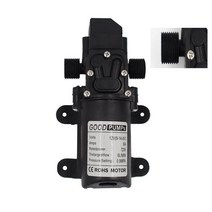 다이어프램펌프새로운 DC 12V 130PSI 6L/Min 물 고압 다이어프램 자체 프라이밍, 02 2