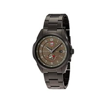 Luminox Atacama Adventurer Field XL.1768 남성용 시계 42mm - 브라운 데이트 기능 200m 방수 사파이어 글래스 오토매틱