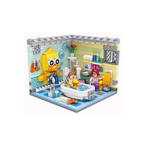 LOZ정품 mini 일상생활 블록놀이 4종 욕실(592PCS)