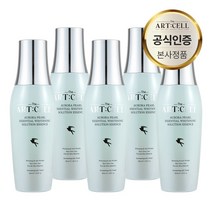 디 아트셀 오로라 진주 에센셜 윤광 미백 수분 화이트닝 솔루션 에센스 100ml, 5개