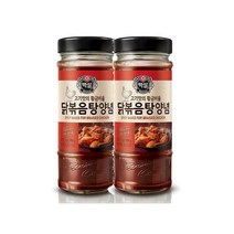 CJ 장 백설 닭볶음탕양념 된장찌개 집된장 홈쿡 490g 2개 1세트, 12세트