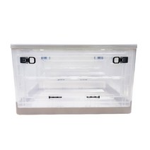 강아지 산소방 산소발생기 케이지 편안한 애완 동물 케어 룸 통기성 강아지 산소 케이지 휴대용 개 분무 상, 04 white 60x42x34cm