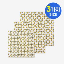 나우스팩 스마일 코팅랩지 (500매) - 3가지 사이즈, 스마일 코팅랩지 3호 (330x330) 500장, 1개