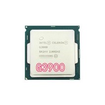 인텔-셀러론 G3900 g3900 프로세서 2MB 캐시 2.80GHz LGA1151 듀얼 코어 데스크탑 CPU 작동 가능
