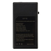UPS 무정전전원장치 ups1kva ups1000 12V 다목적 미니 UPS 배터리 1A 14.8W 백업 보안 대기 전원 공급 장치, 한개옵션0