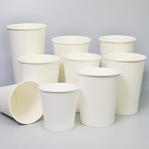 무지 종이컵 20온스 650ml 1000개, 13온스 (400ml)