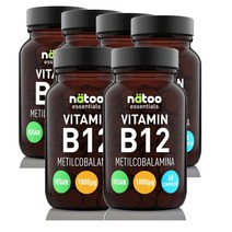 이탈리아 나투 NATOO 비타민B12 100mcg(4000IU) 60캡슐, 6팩