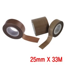 와이지알씨 테프론 테이프 10mm-25mm 길이 33M 고온 내열, 테프론테이프 25mmX33M