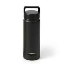 글라스락 텀블락 스포티 핸들 텀블러 5OOml, 블랙, 500ml