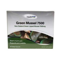 헬스 업 초록입홍합 7500mg 60정 Health up Green Mussel 7500 60 caps