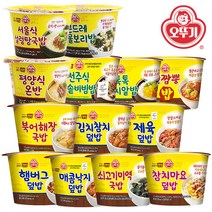오뚜기 컵밥 참치마요 제육 낙지 진짬뽕 해장국밥 국밥 컵반 모음, 16 서울식설렁탕국밥