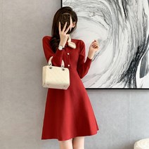 결혼식복장 상견례옷차림 원피스 피로연 10월 하객룩