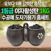 활성탄전용도자기그릇W-4/야자숯/공기청정/새집증후근 P/S:8C4CEB JH+8237EA : 활성탄 습기제거 베이크아웃 실리카겔 화장실탈취제 탈취 냄새제거제, uh ; 1, uh ; 본상품선택