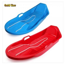 국산 KC인증 어린이용 강화플라스틱 골드라인 눈썰매 2인용, 블루