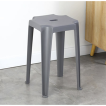 SKW 북유렵 크로스 스툴 간이의자, 그레이