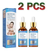 5PCS Botox 주름 Remover Instant 안티에이징 Face 세럼 레티놀 스킨 Tightening, 2 PCS