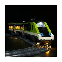 레고 피플 퀵 트레인용 LED 조명 세트 60337 시티 익스프레스 여객 열차용 세트 - 세트만 모델 없음