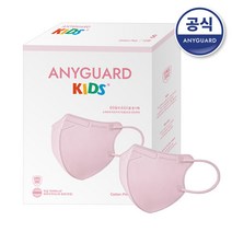 애니가드 KC인증 키즈 마스크 코튼핑크 소형(8~13세) 30매/새부리형