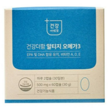 함소아제약 건강더함 알티지오메가3 (30일분), 60정, 15박스