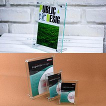 거치형 투명 볼트식 액자, 사이즈