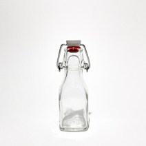 보르미올리 스윙보틀 유리병 투명보틀 주스병 밀폐병 글라스웨어, 1개, 125ml